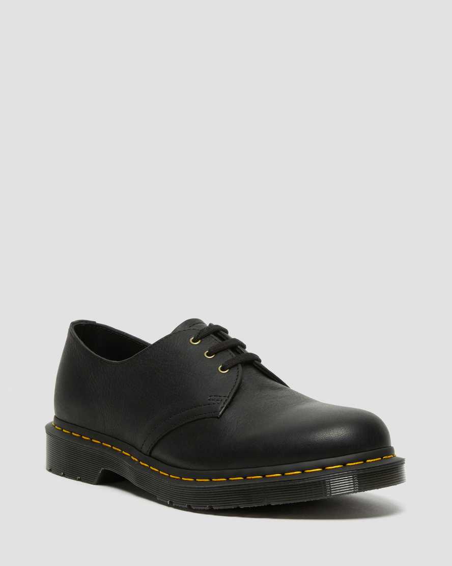 1461 Ambassador Leather Oxford Shoes in Black